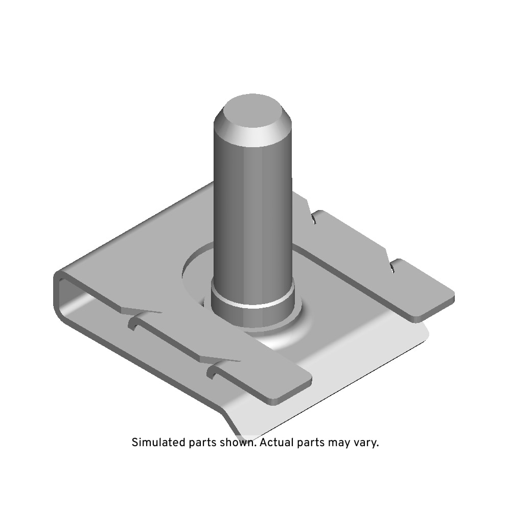 GM Genuine Parts Front Bumper Fascia Nut