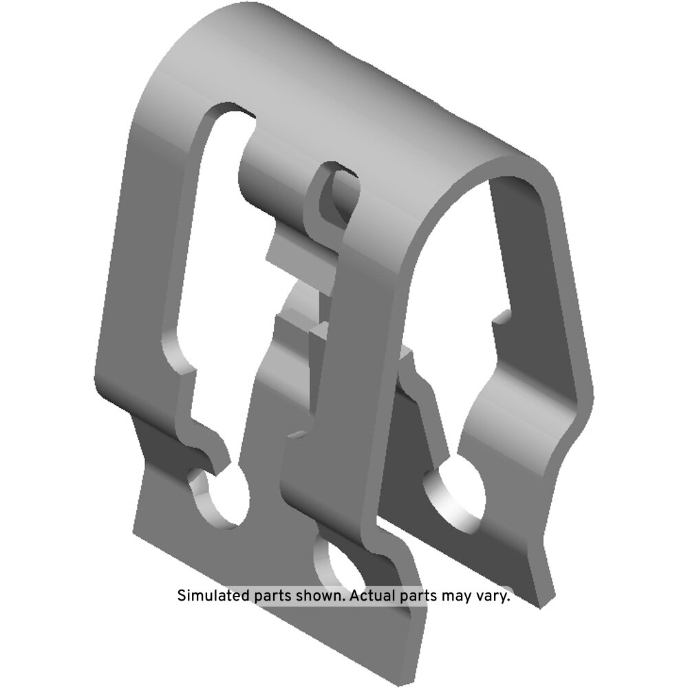 GM Genuine Parts Instrument Panel Side Trim Panel Clip