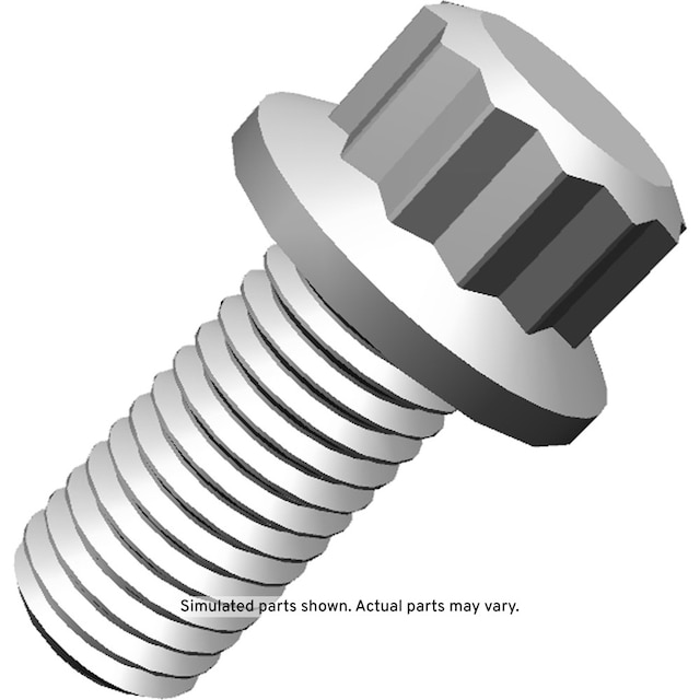 GM Genuine Parts Front Bumper Fascia Bolt