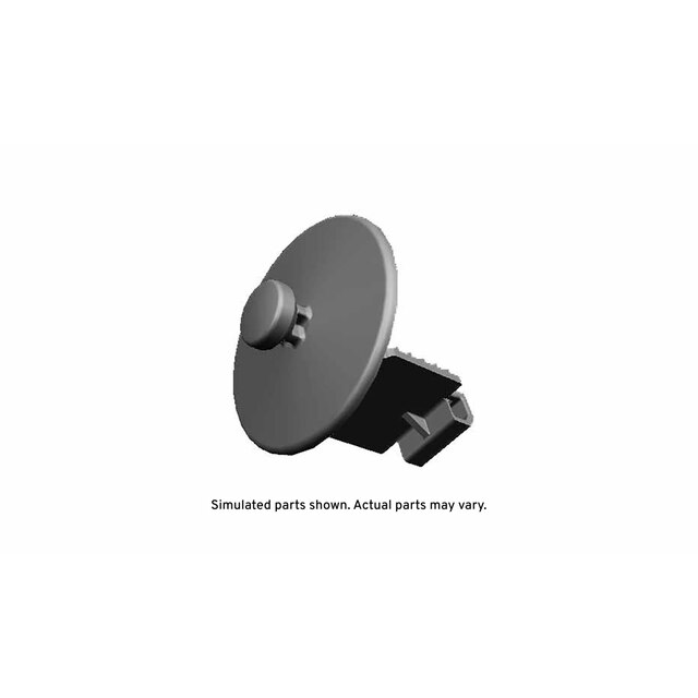 GM Genuine Parts Dark Titanium Floor Auxiliary Mat Lower Retainer