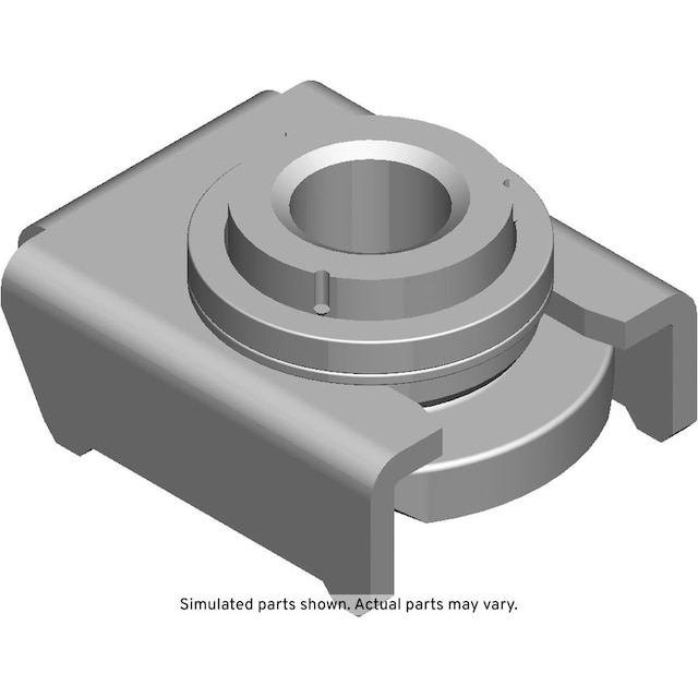 GM Genuine Parts Drivetrain and Front Suspension Frame Nut