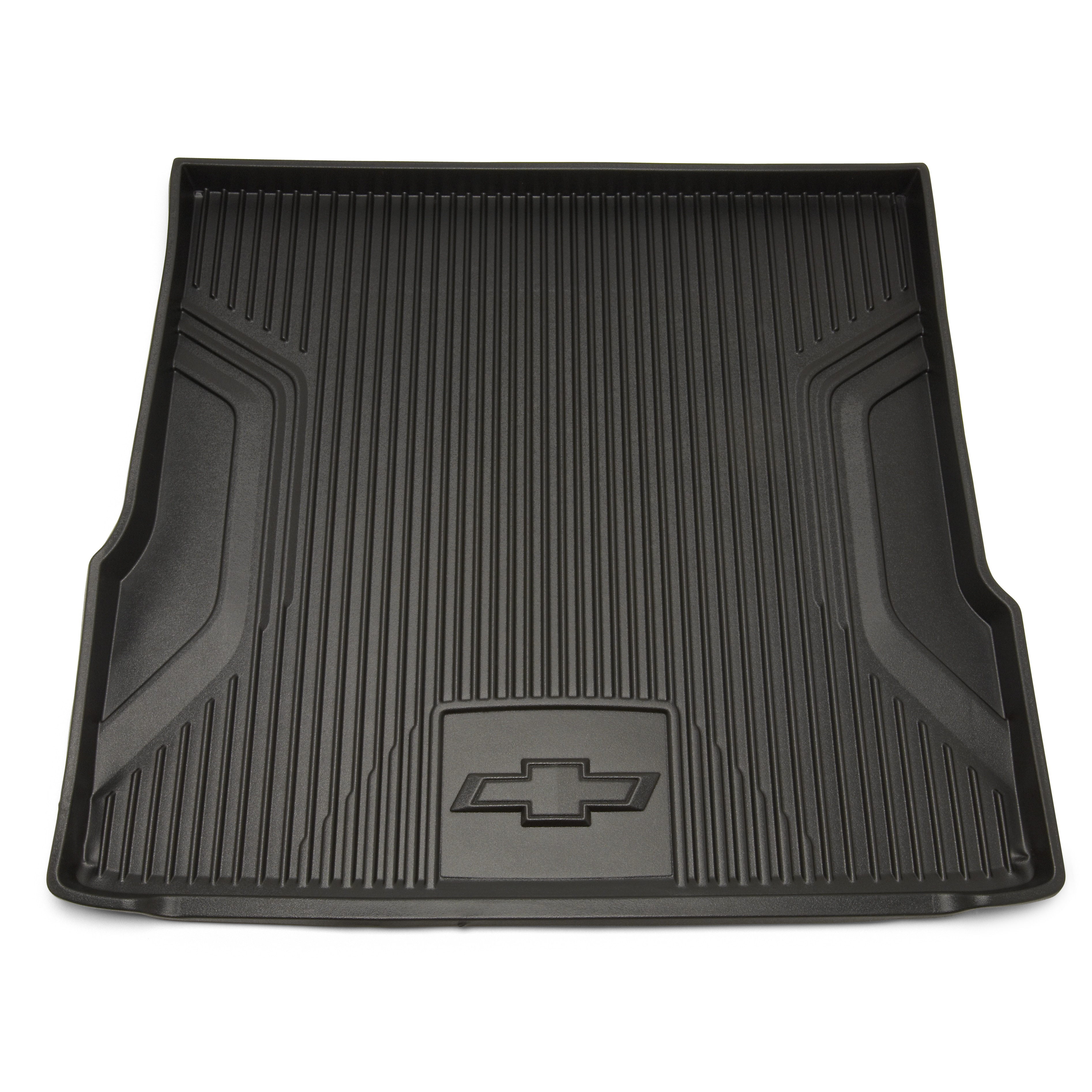 Premium All-Weather Cargo Area Tray in Jet Black with Bowtie Logo (for Sedan Models)