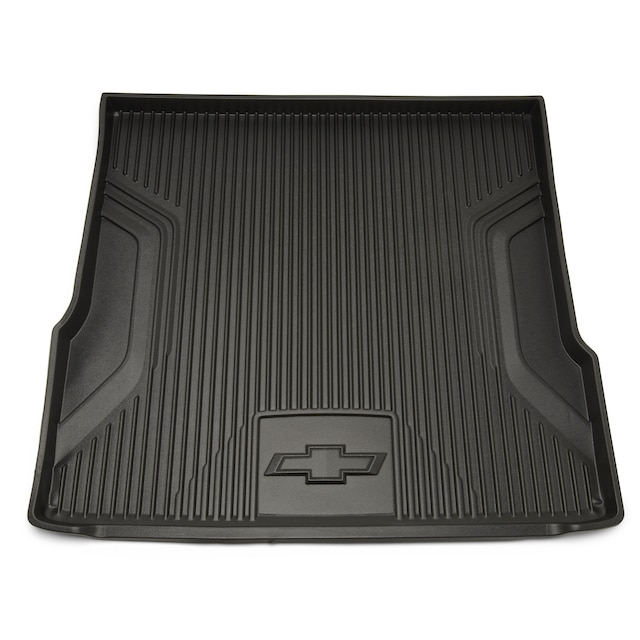 Premium All-Weather Cargo Area Tray in Jet Black with Bowtie Logo (for Sedan Models)