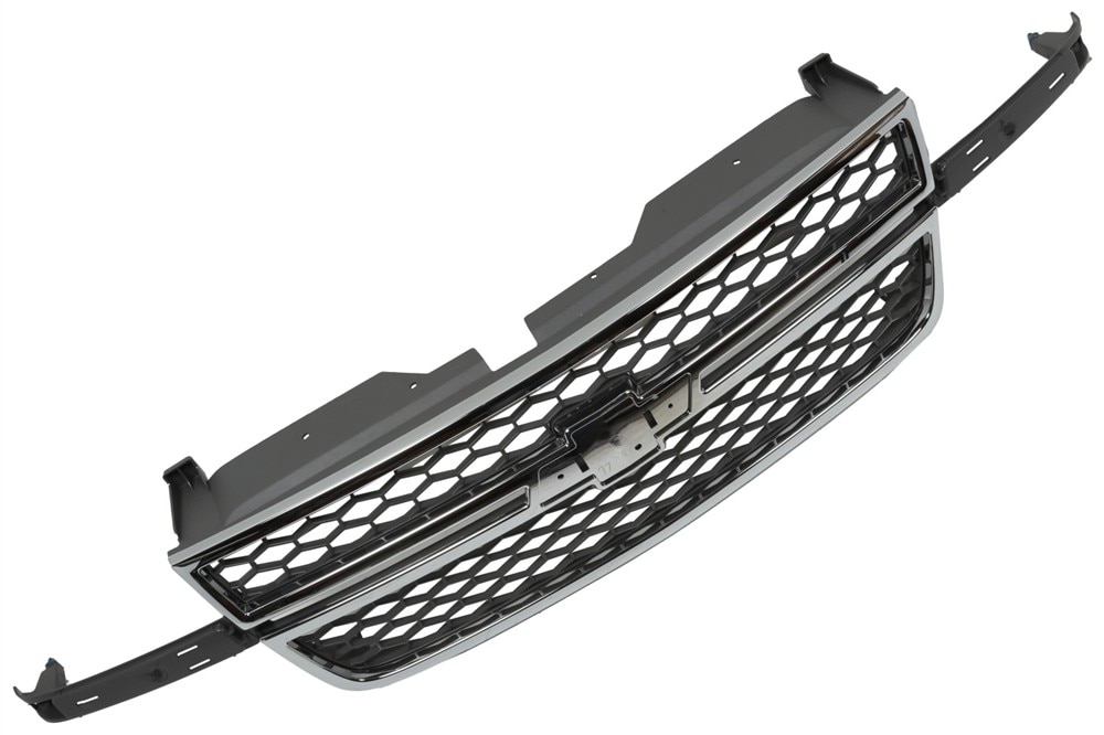 GM Genuine Parts Primed Front Grille with Chrome Surround