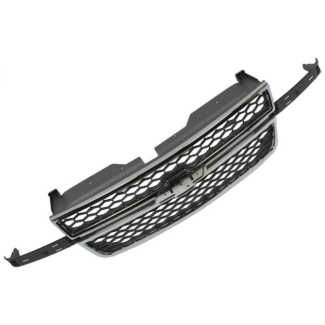 GM Genuine Parts Primed Front Grille with Chrome Surround