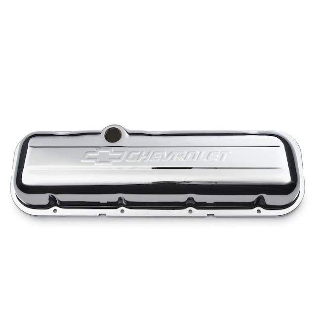 GM Genuine Parts Short Chrome Bowtie Valve Covers