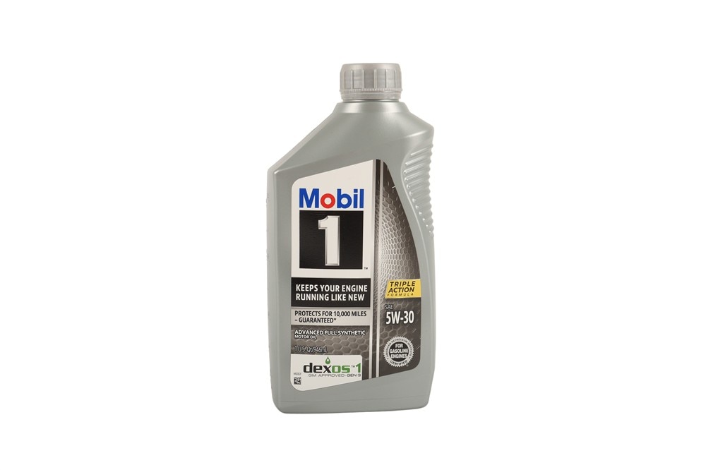 GM Genuine Parts Mobil 1 Synthetic 5w30 Engine Oil 1Qt (Pack of 6)