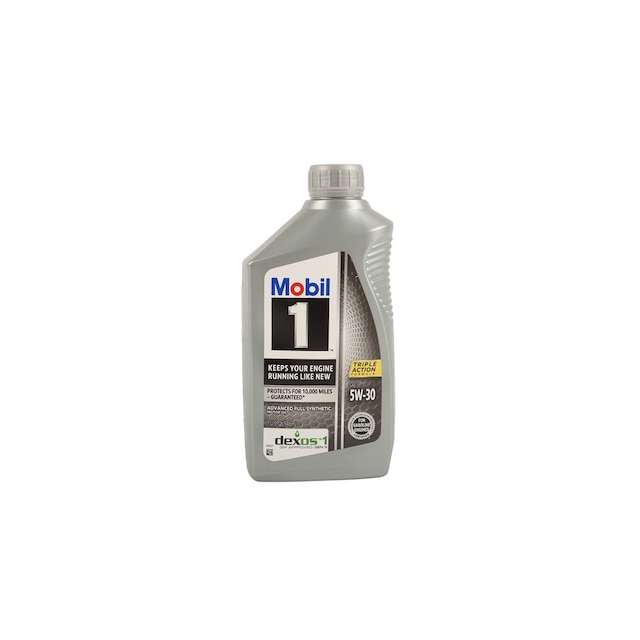 GM Genuine Parts Mobil 1 Synthetic 5w30 Engine Oil 1Qt (Pack of 6)