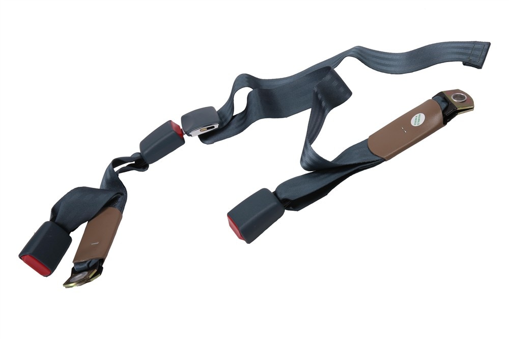 GM Genuine Parts Teal Rear Center Seat Belt with Buckle and Retractor