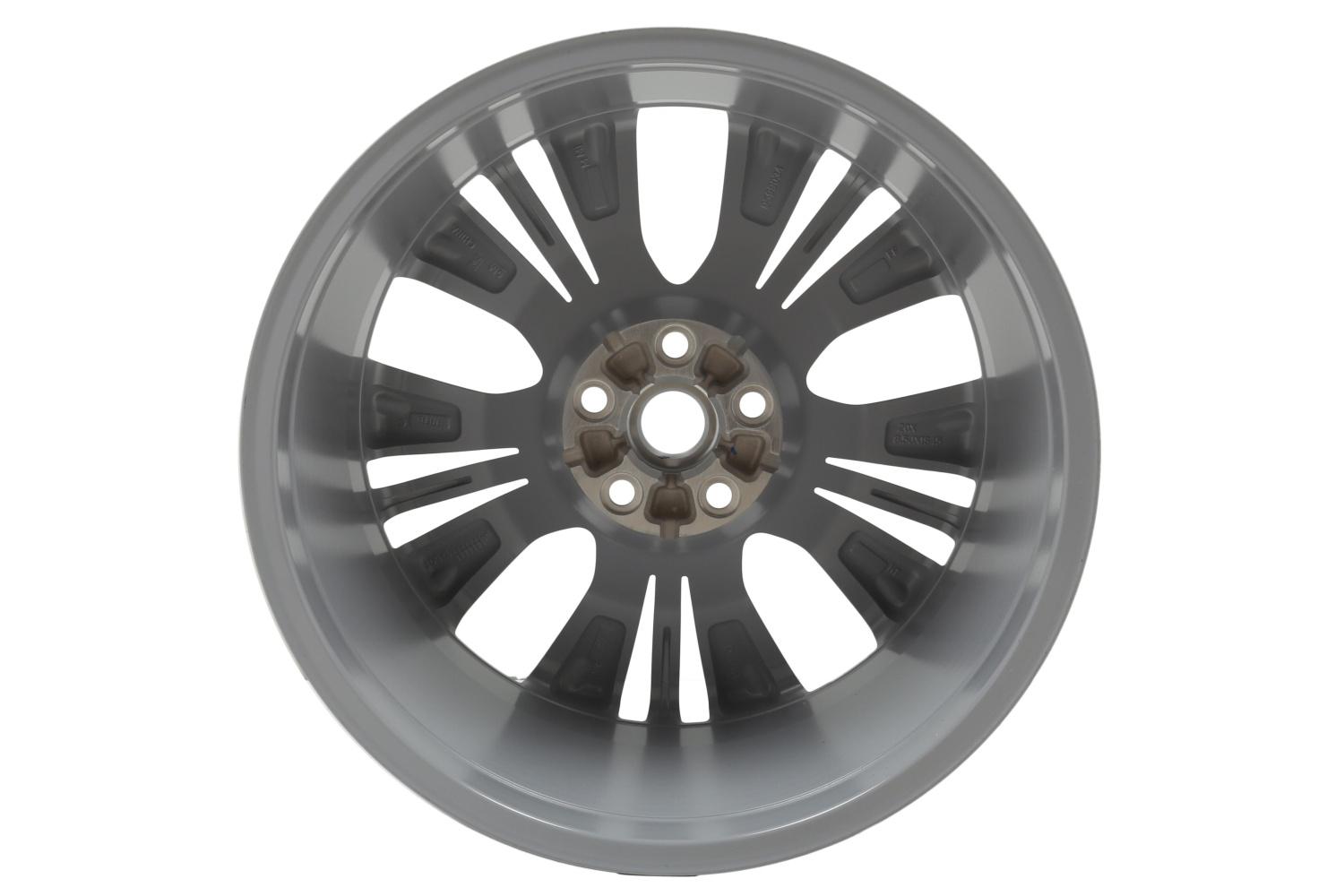 GM Genuine Parts Sparkle Silver 20x8.5in Front and Rear Wheel