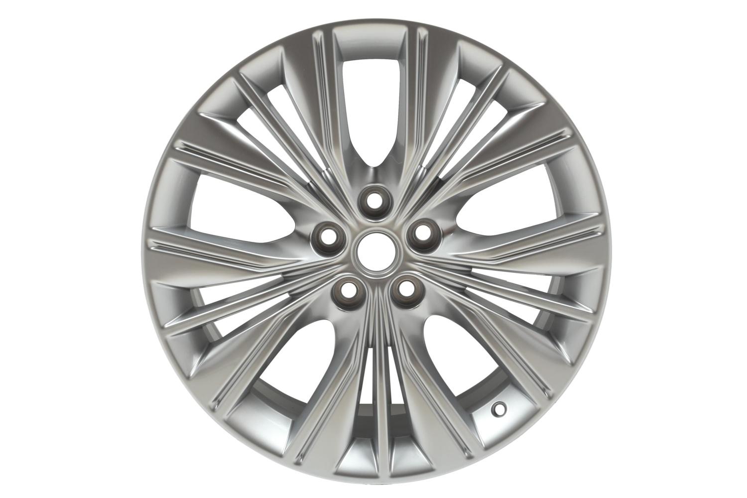 GM Genuine Parts Sparkle Silver 20x8.5in Front and Rear Wheel