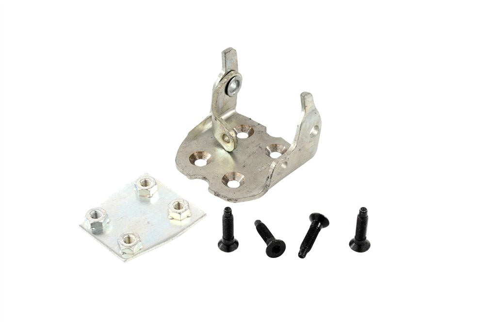 GM Genuine Parts Passenger Side Rear Door Side Door Hinge Kit with Hinge, Backing Plate, and Bolts