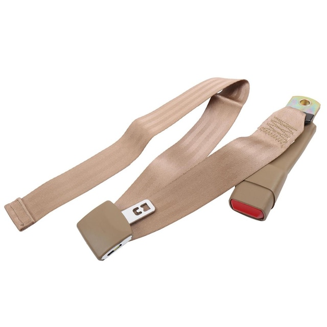 GM Genuine Parts Medium Beige Front Center Seat Belt with Retractor