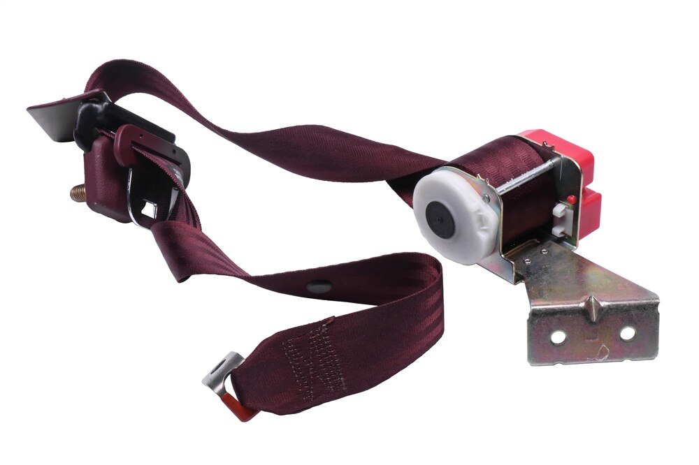 GM Genuine Parts Red Rear Driver Side Seat Belt with Retractor