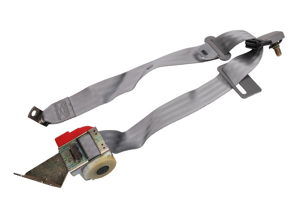 GM Genuine Parts Gray Rear Driver Side Seat Belt with Retractor