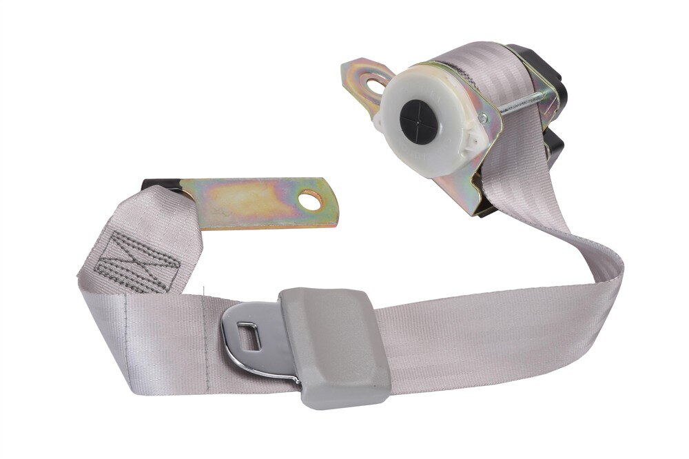 GM Genuine Parts Gray Rear Seat Belt with Retractor