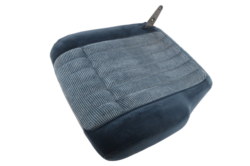 GM Genuine Parts Blue Driver Seat Cushion Cover with Pad and Frame