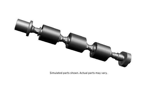 GM Genuine Parts Driver Side Engine Exhaust Camshaft