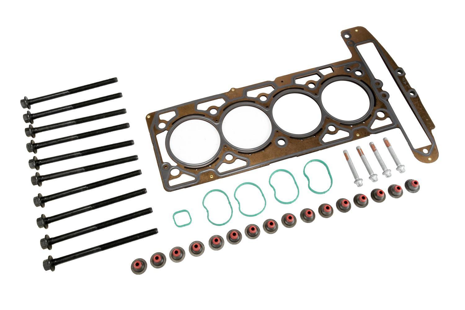 GM Genuine Parts Engine Cylinder Head Gasket Kit with Gaskets, Seals, and Bolts
