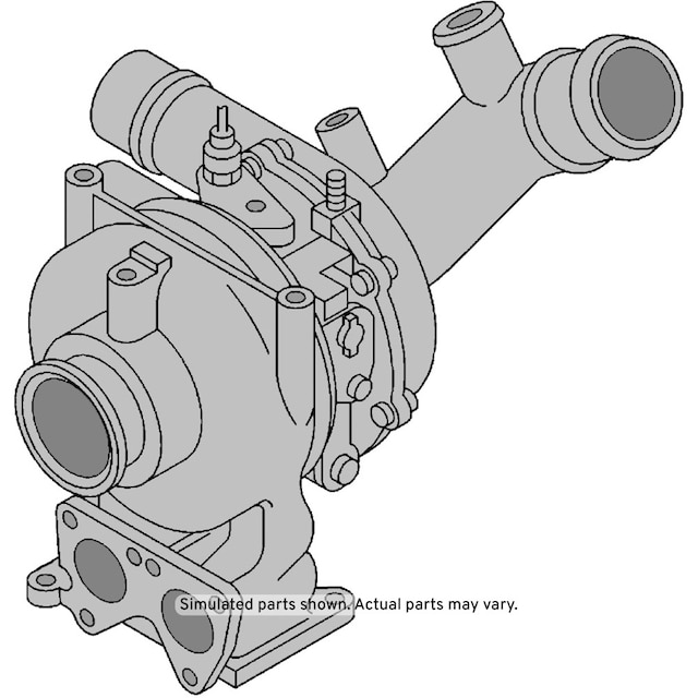GM Genuine Parts Engine Turbocharger