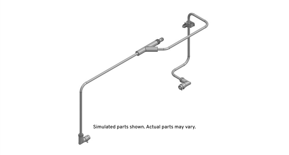 GM Genuine Parts Intercooler Bypass Valve Tube
