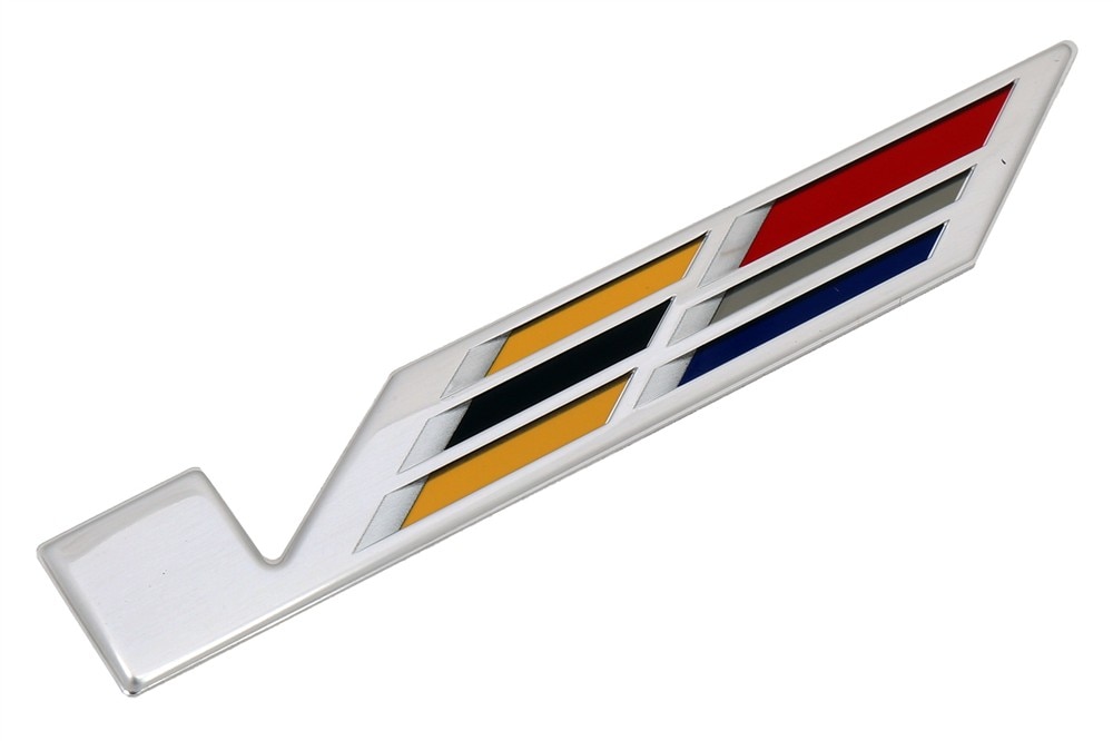 GM Genuine Parts Engine Intake Manifold Cover Cadillac 'V' Series Emblem
