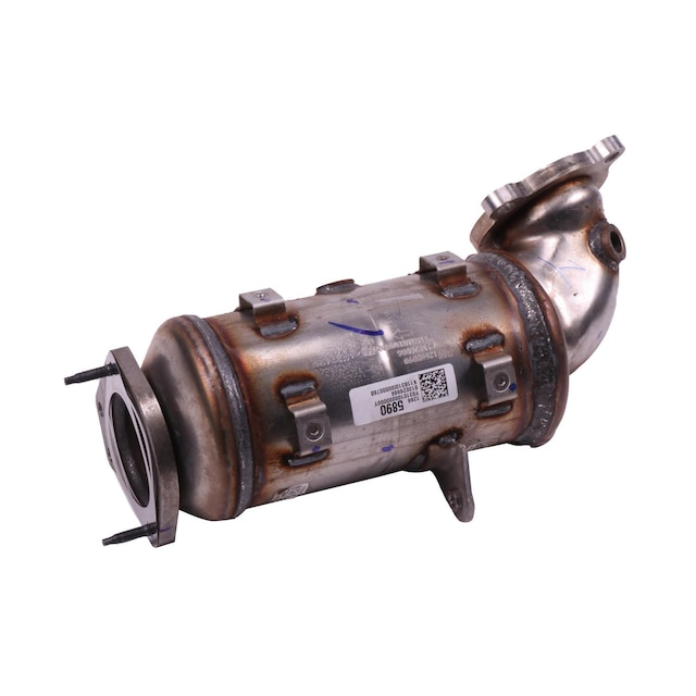 GM Genuine Parts 3-Way Catalytic Converter with Flanges, Gasket, Studs, and Nuts
