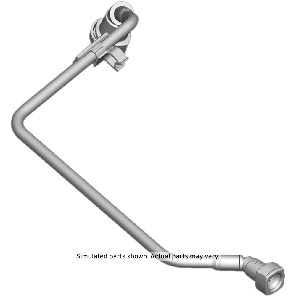 GM Genuine Parts Passenger Side Positive Crankcase Ventilation Fresh Air Tube