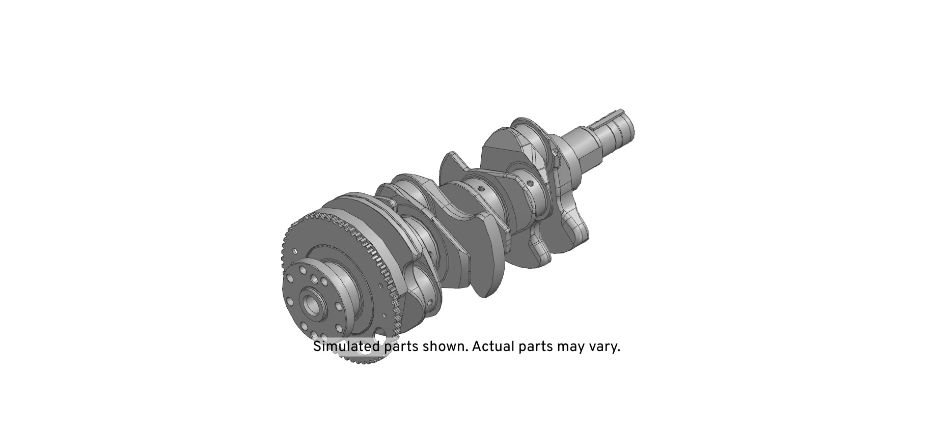 GM Genuine Parts Engine Crankshaft