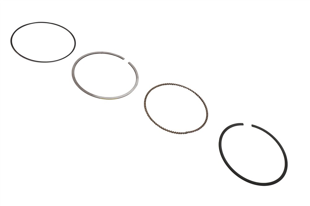 GM Genuine Parts Piston Ring Kit with Compression Rings, Oil Ring Rail Spacer, and Oil Ring Rails