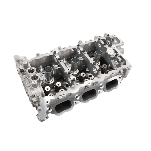GM Genuine Parts Passenger Side Cylinder Head with Valves