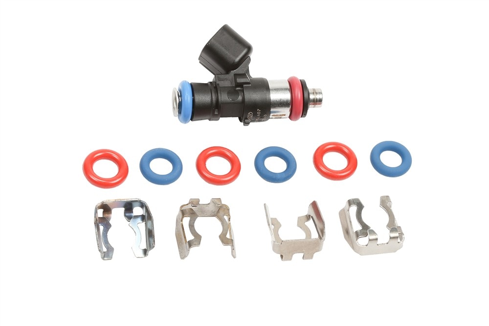 GM Genuine Parts Multi-Port Fuel Injector Kit with Clamp, Spacer, and Seals