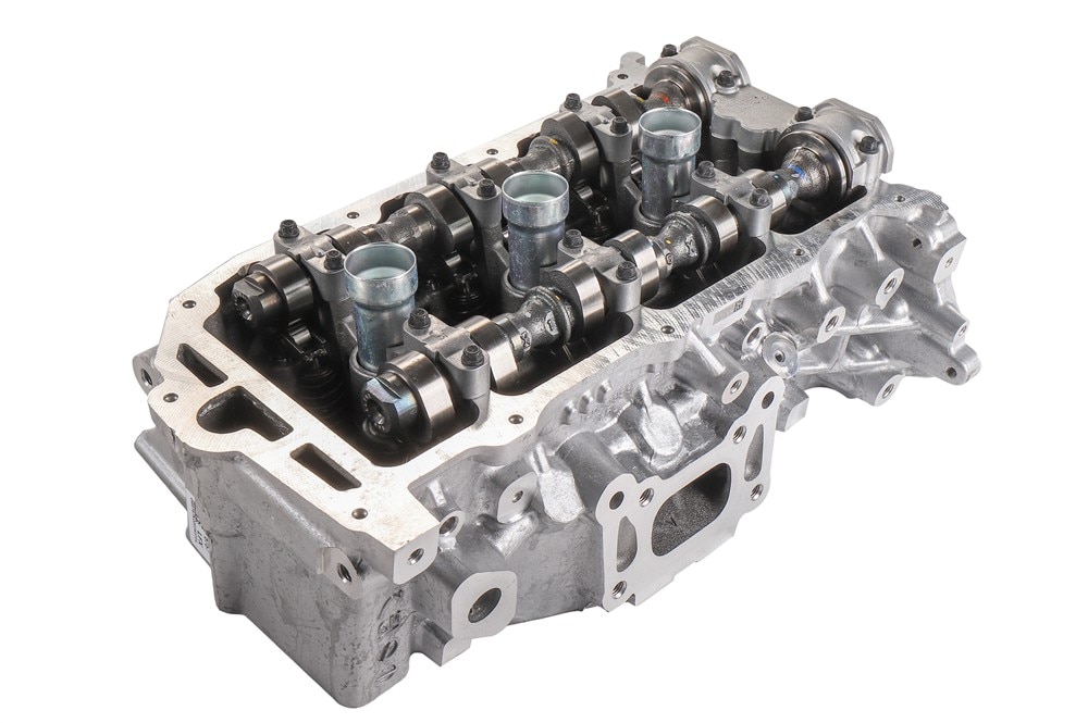 GM Genuine Parts Passenger Side Cylinder Head with Valves