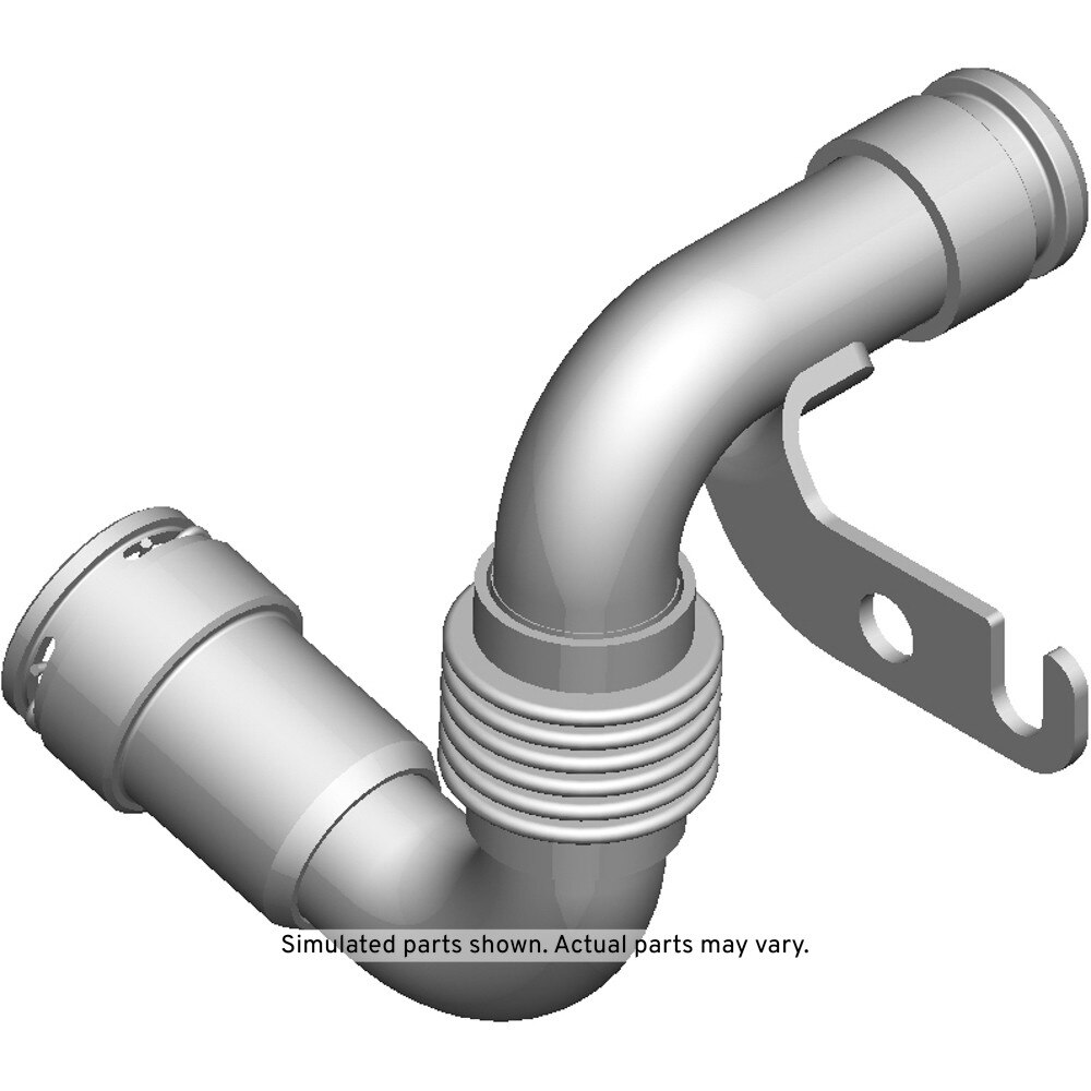 GM Genuine Parts Passenger Side Charge Air Cooler Coolant Pipe