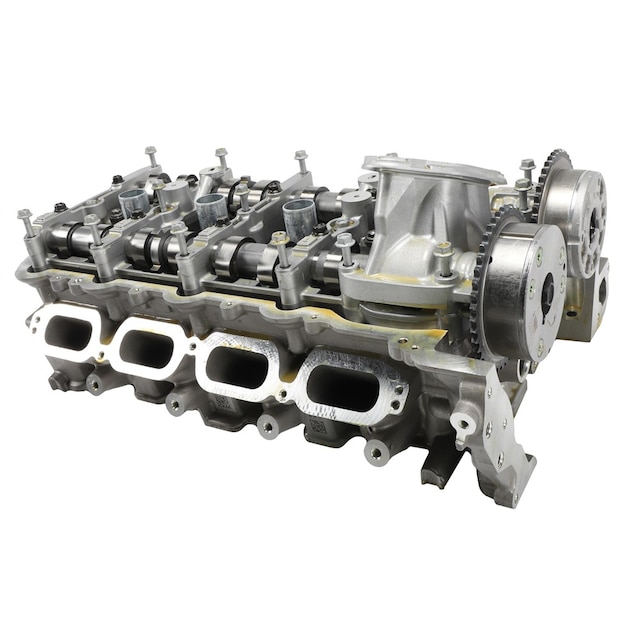 GM Genuine Parts Passenger Side Cylinder Head with Valves