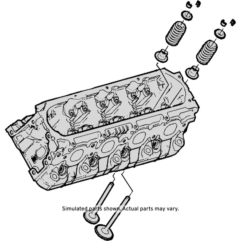GM Genuine Parts Cylinder Head with Valves