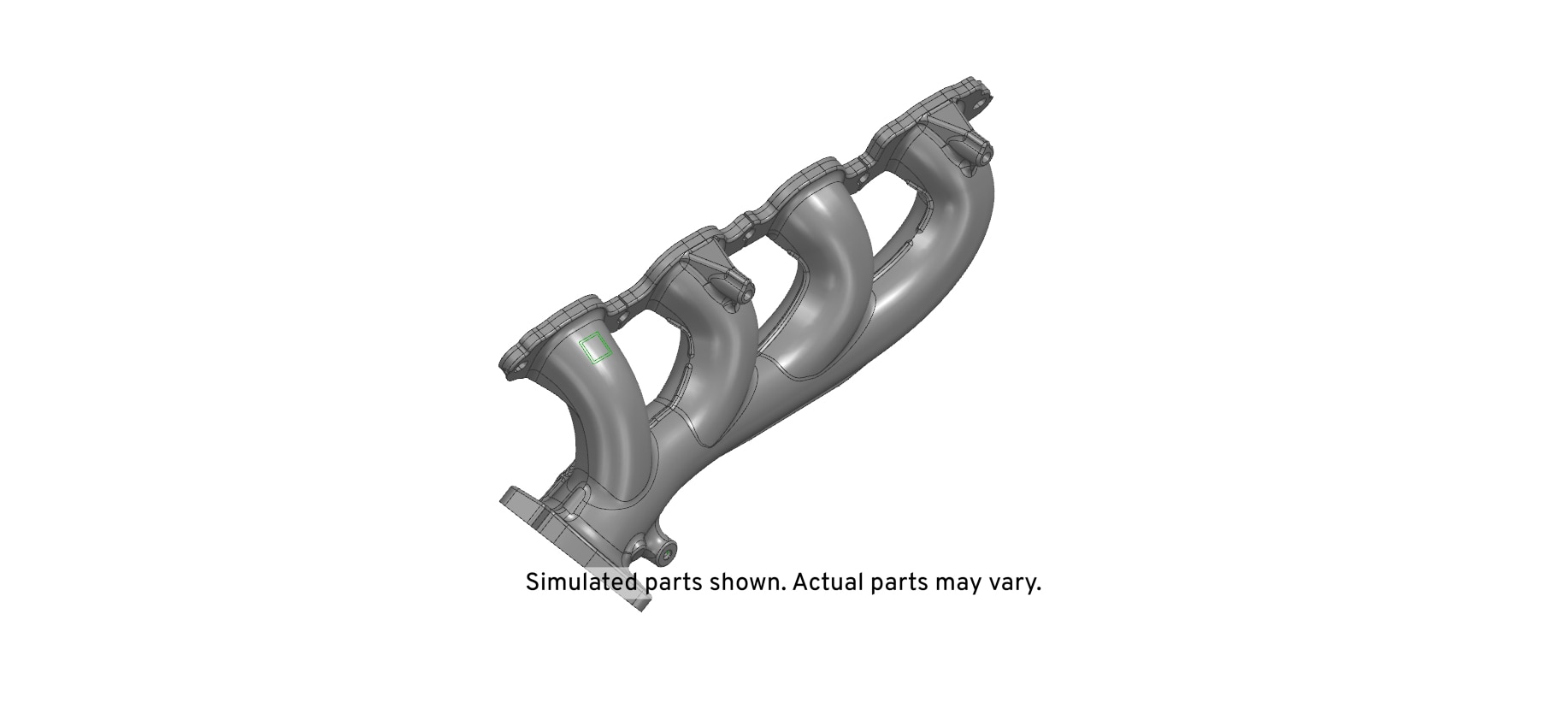 GM Genuine Parts Passenger Side Exhaust Manifold