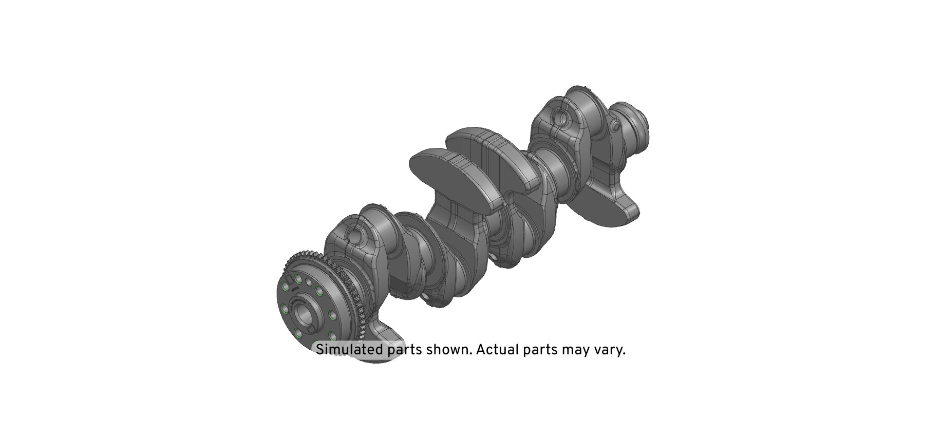 GM Genuine Parts Engine Crankshaft