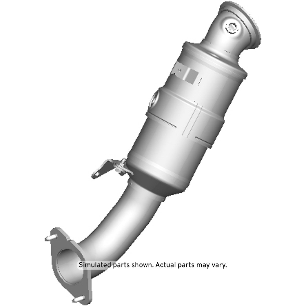 GM Genuine Parts Warm Up Three-Way Catalytic Converter with Exhaust Pipe