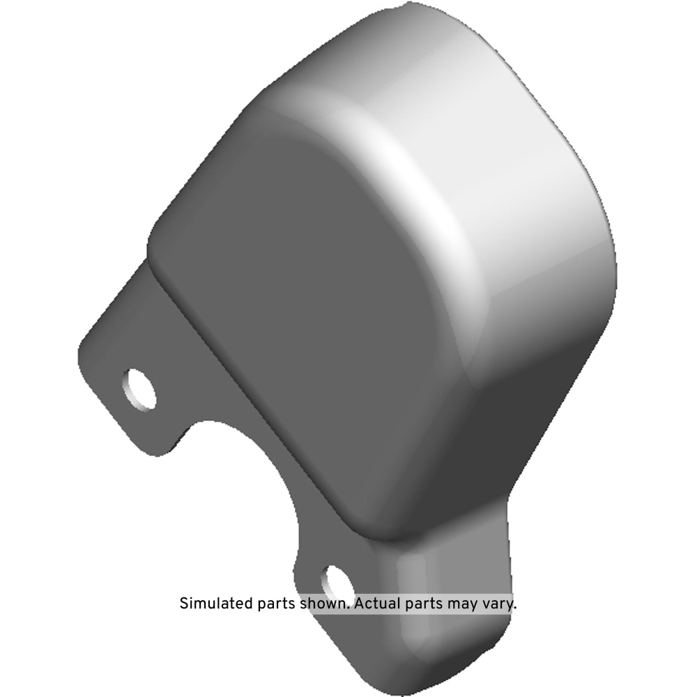 GM Genuine Parts Passenger Side Fuel Injection Fuel Rail Heat Shield