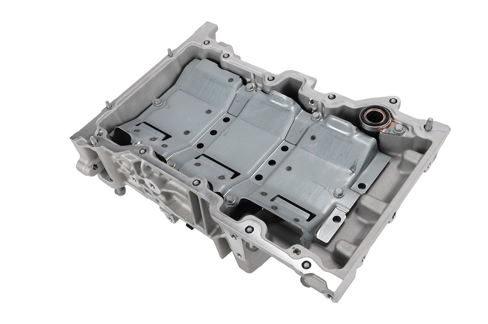 GM Genuine Parts Oil Pan with Engine Oil Level Sensor