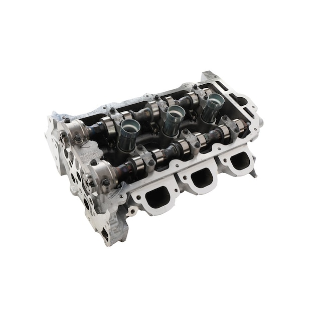 GM Genuine Parts Passenger Side Cylinder Head with Valves