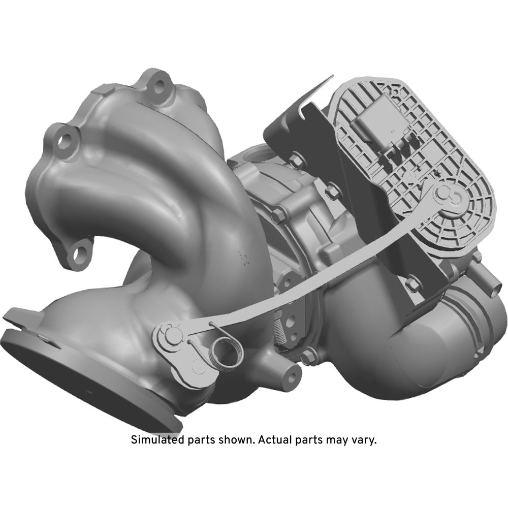 GM Genuine Parts Compressor Air Intake Turbocharger