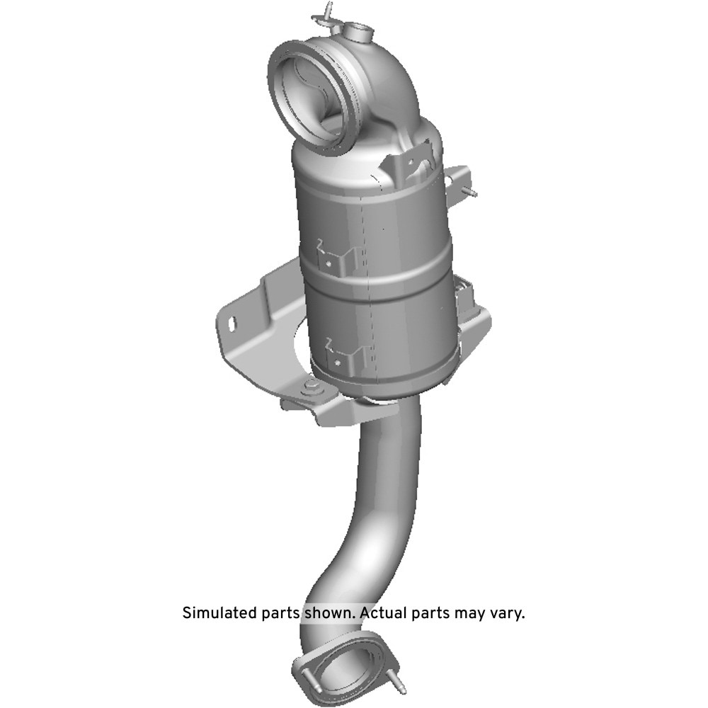 GM Genuine Parts Warm Up Three-Way Catalytic Converter