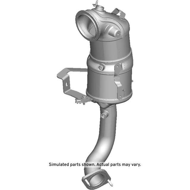 GM Genuine Parts Warm Up Four-Way Catalytic Converter