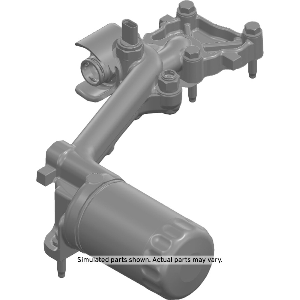 GM Genuine Parts Oil Filter Adapter with Bypass Valve