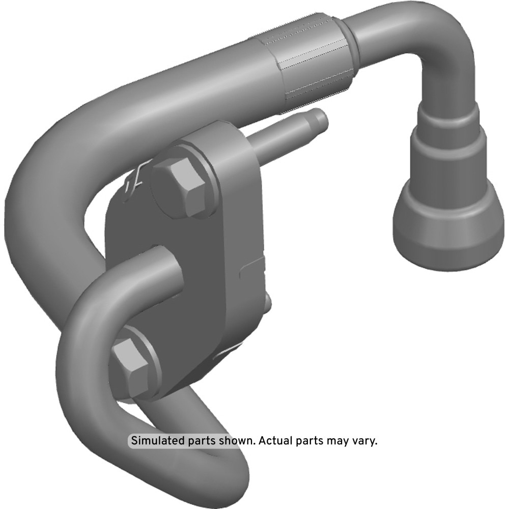 GM Genuine Parts Positive Crankcase Ventilation Oil Separator Hose