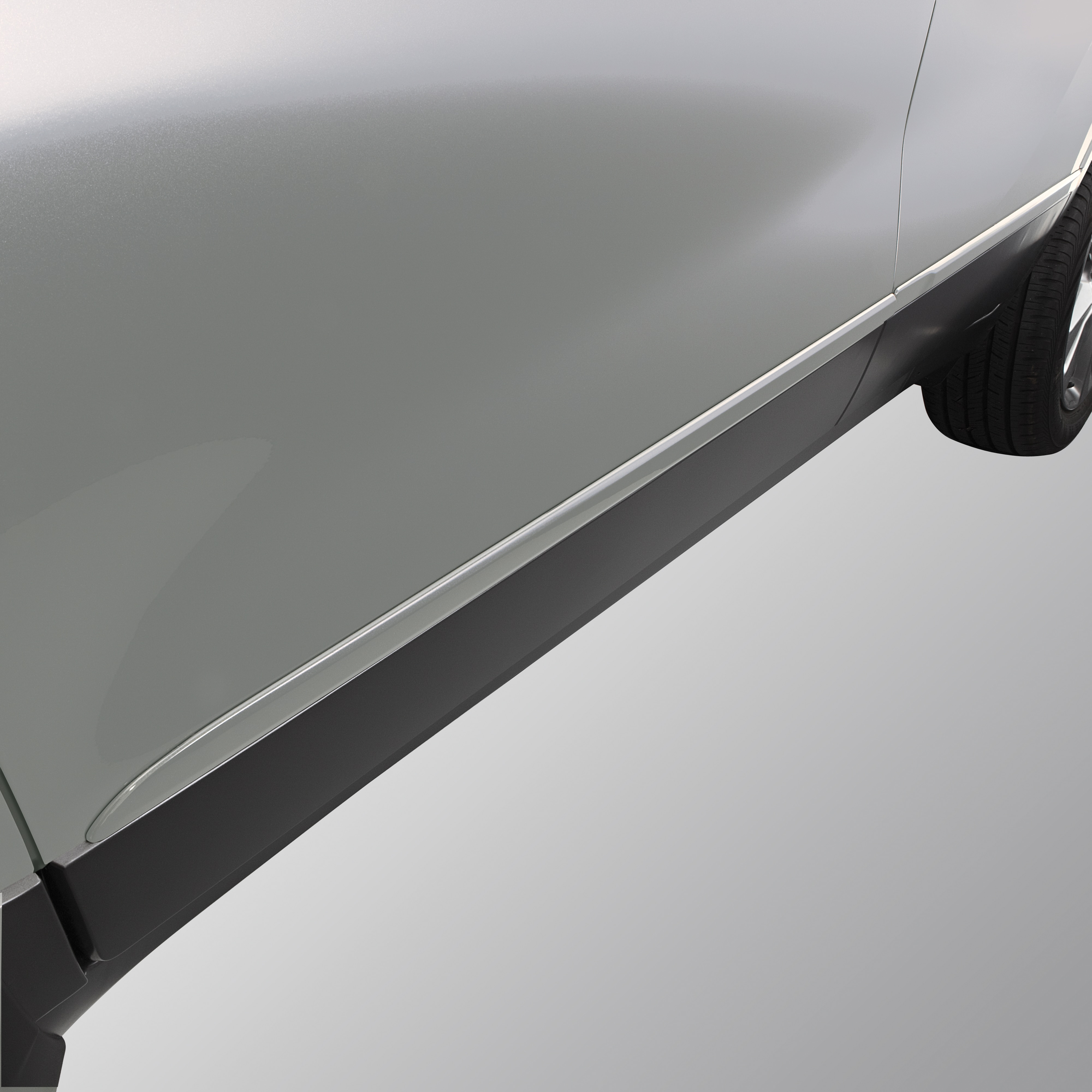 Front and Rear Smooth Door Moldings in Primer