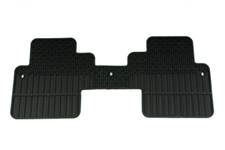 Second-Row One-Piece Carpeted Floor Mat in Ebony for Models with Second-Row Captain's Chairs
