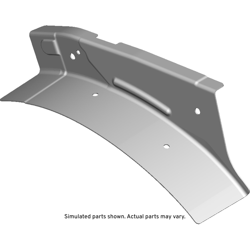 GM Genuine Parts Front Driver Side Wheelhouse Panel Rear Inner Brace